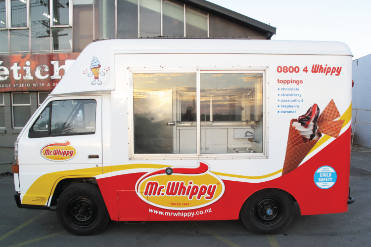 Mr Whippy Vehicle Wrap