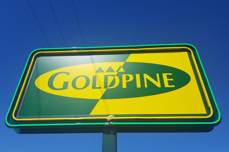 Goldpine Signage