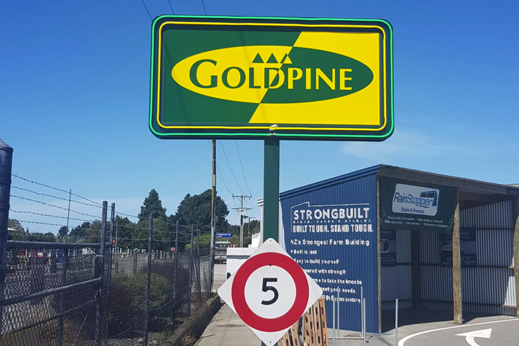 Goldpine Signage 