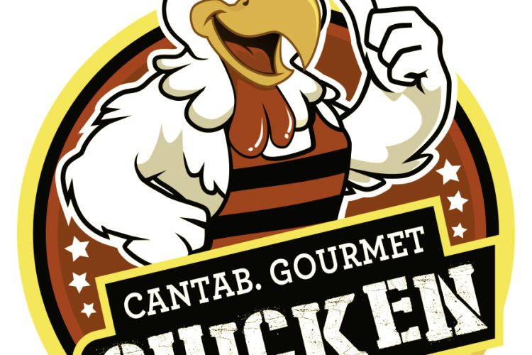 Cantab Gourmet Chicken logo Design